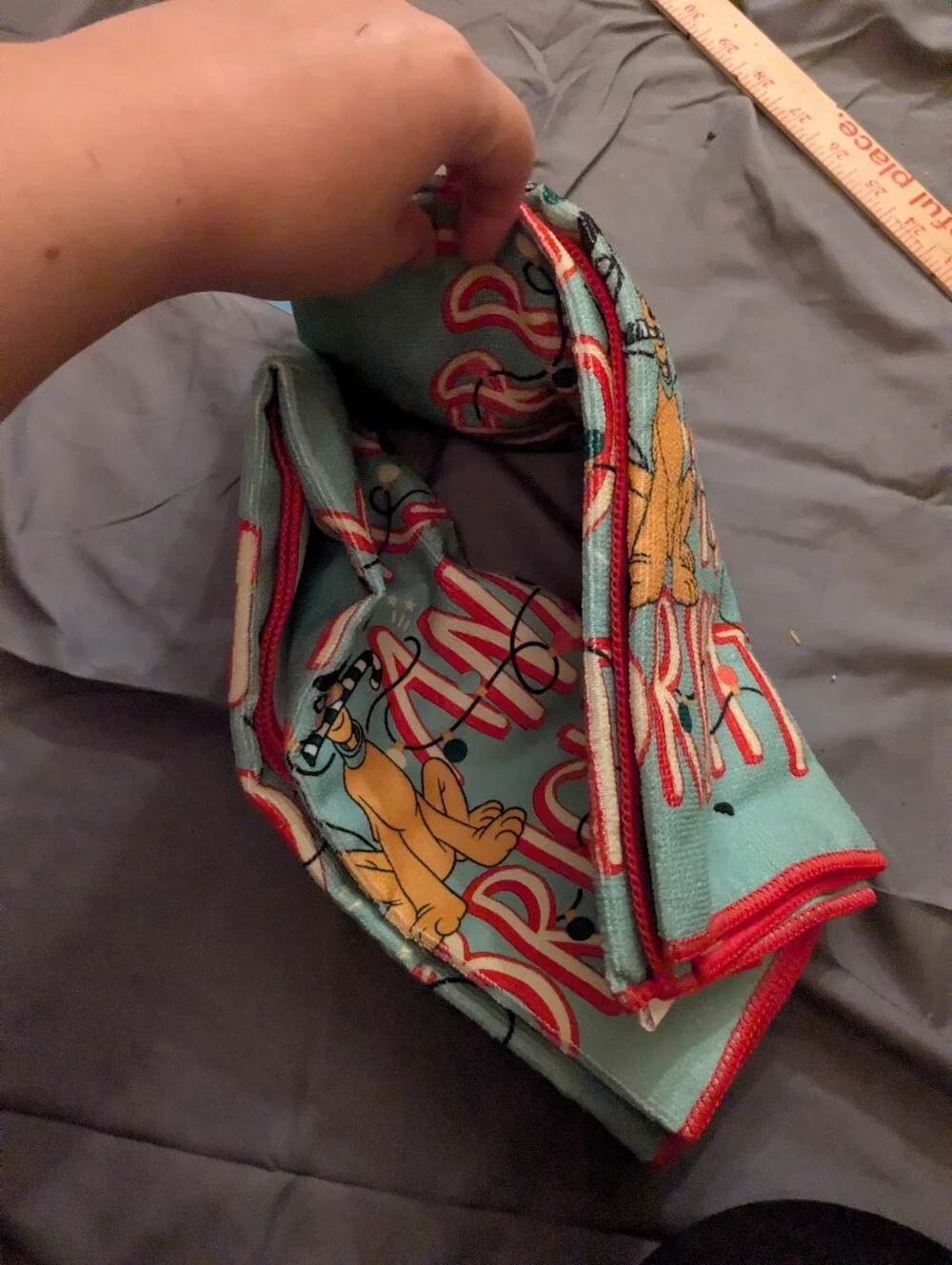 Disney Christmas oven mit and hand towels set